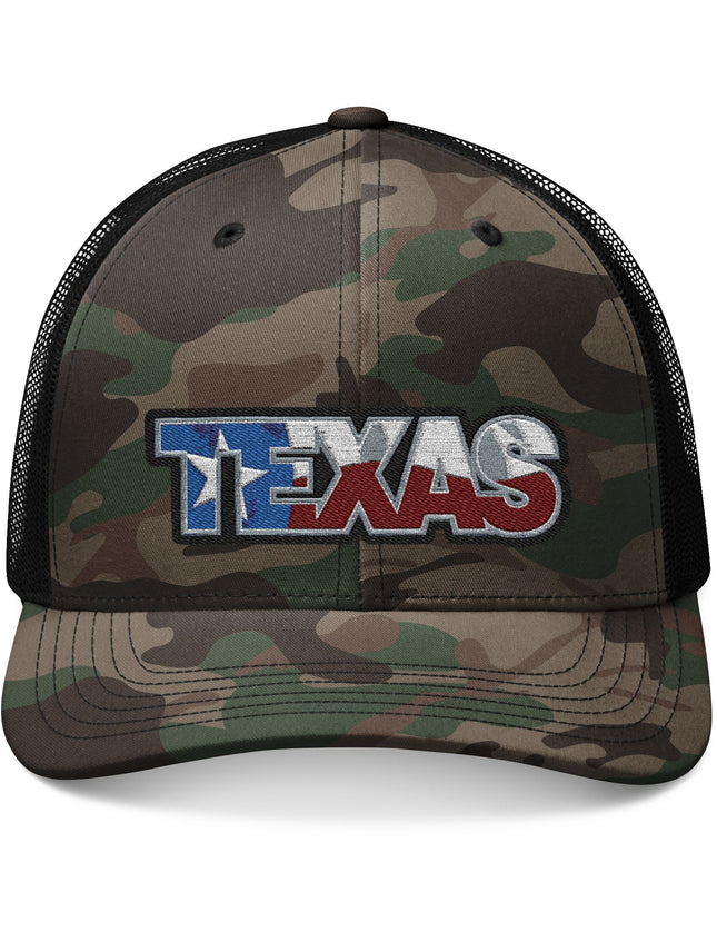 Texas Camo Trucker Cap