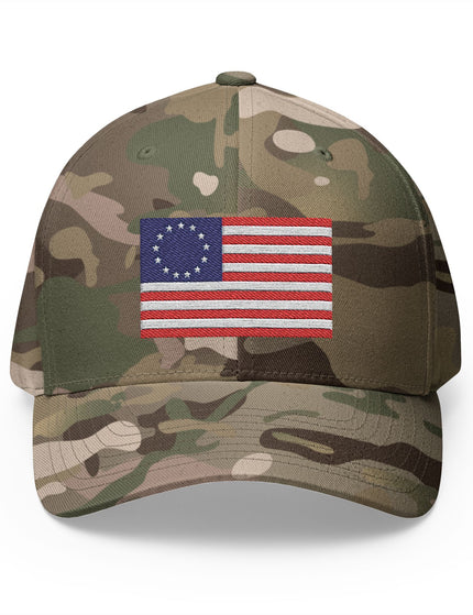 Betsy Ross Flag Flex Fit Cap
