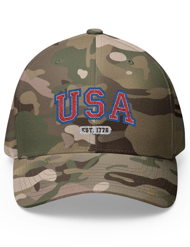 USA 1776 Flex Fit Cap