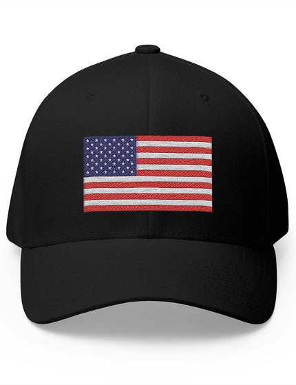USA Flag Flex Fit Cap