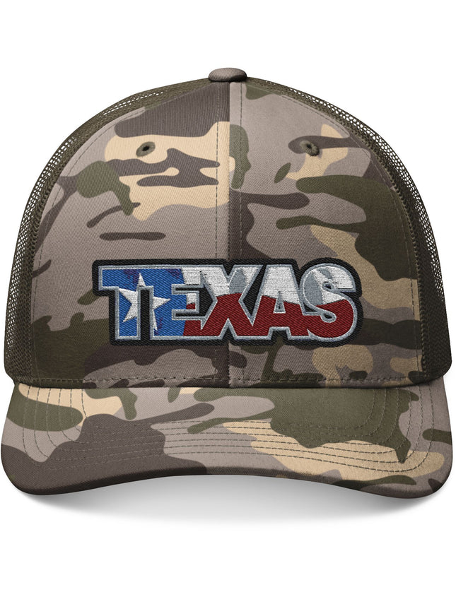 Texas Camo Trucker Cap