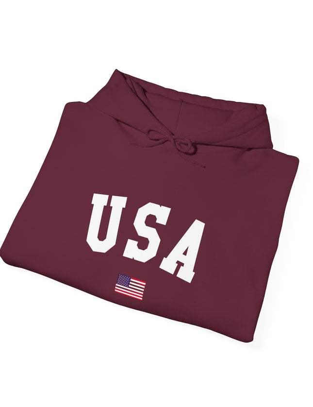 USA Hooded Sweatshirt