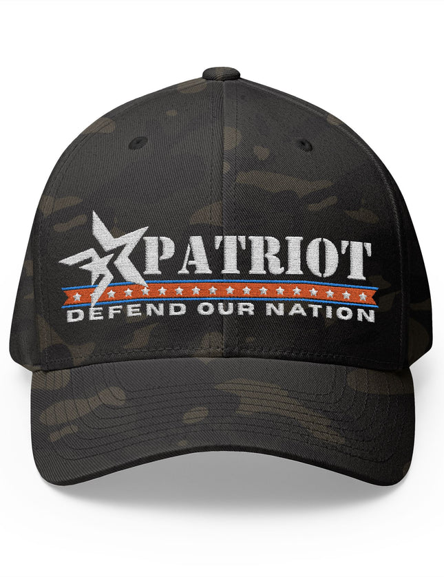 Defend our Nation Patriot Flex Fit Cap