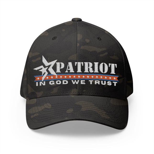 In God We Trust Patriot Flex Fit Cap