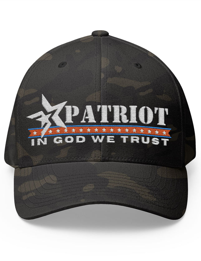 In God We Trust Patriot Flex Fit Cap
