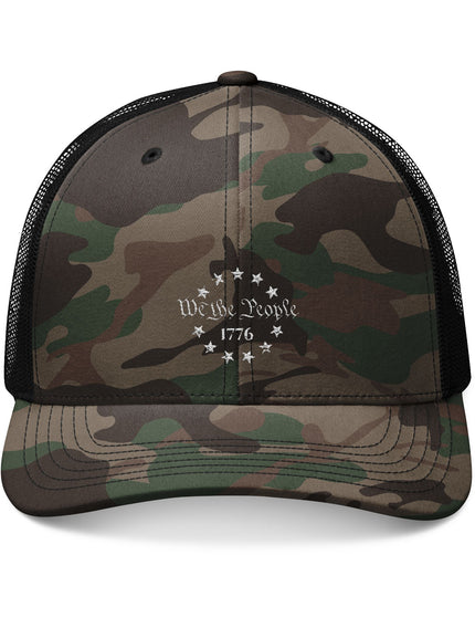 We The People Betsy Ross Camo Trucker Cap