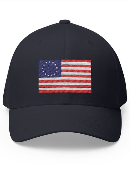 Betsy Ross Flag Flex Fit Cap