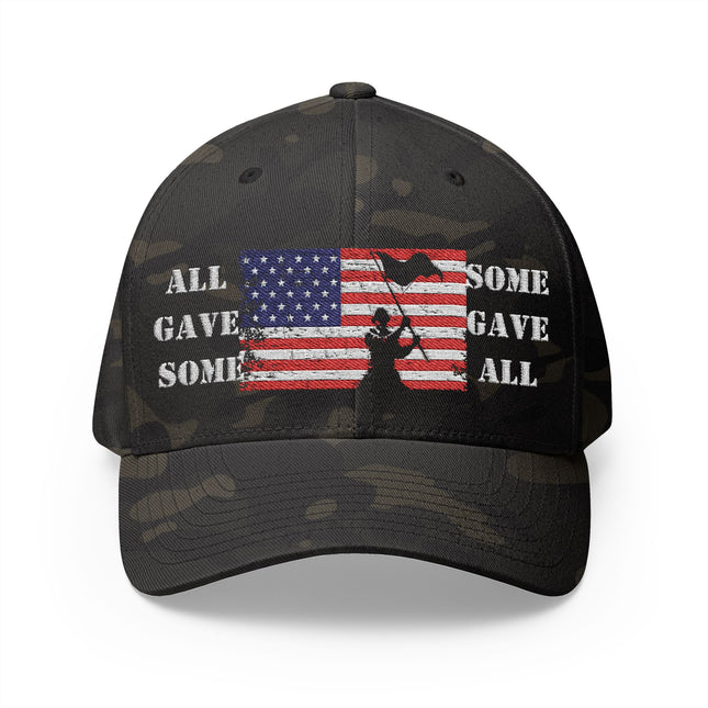 All Gave Some Some Gave All Flex Fit Cap