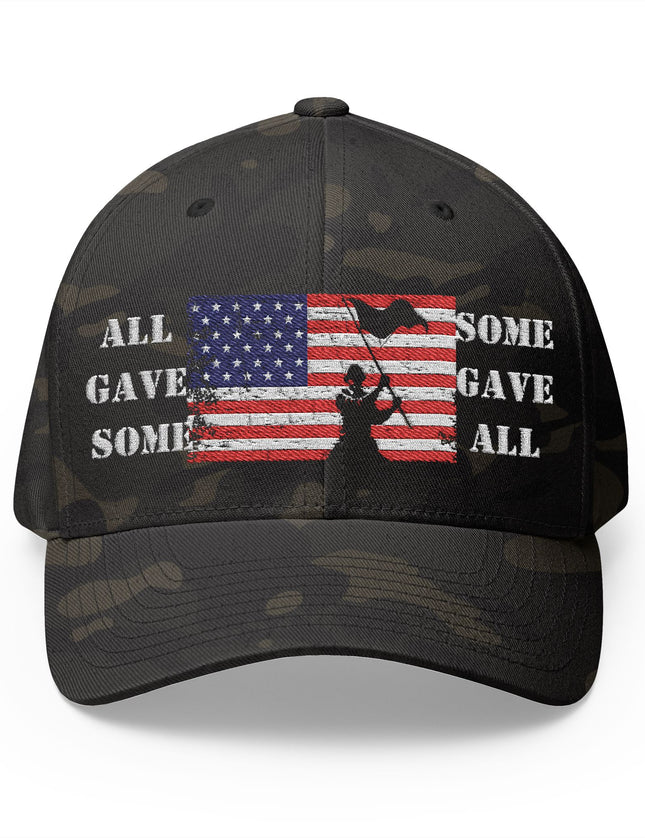 All Gave Some Some Gave All Flex Fit Cap