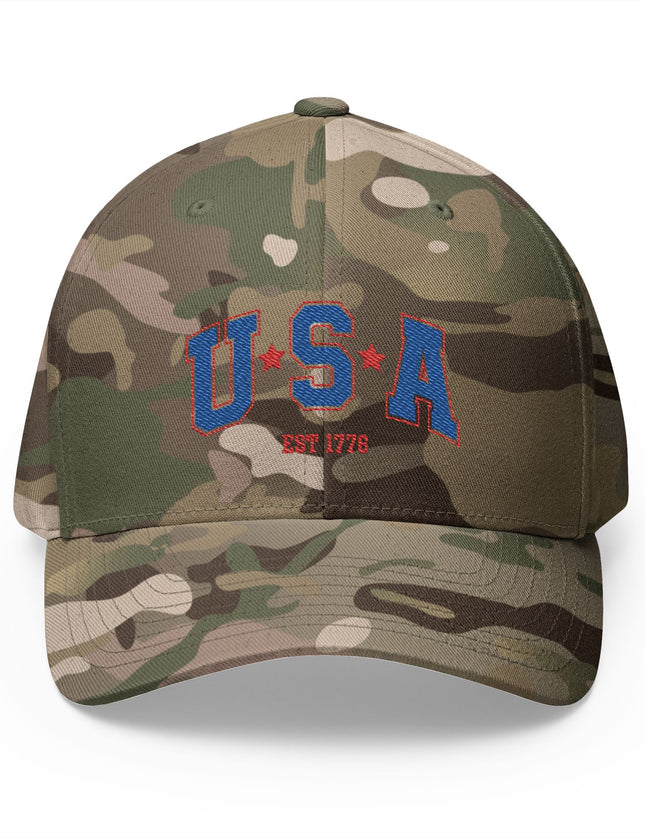 USA 1776 Flex Fit Cap
