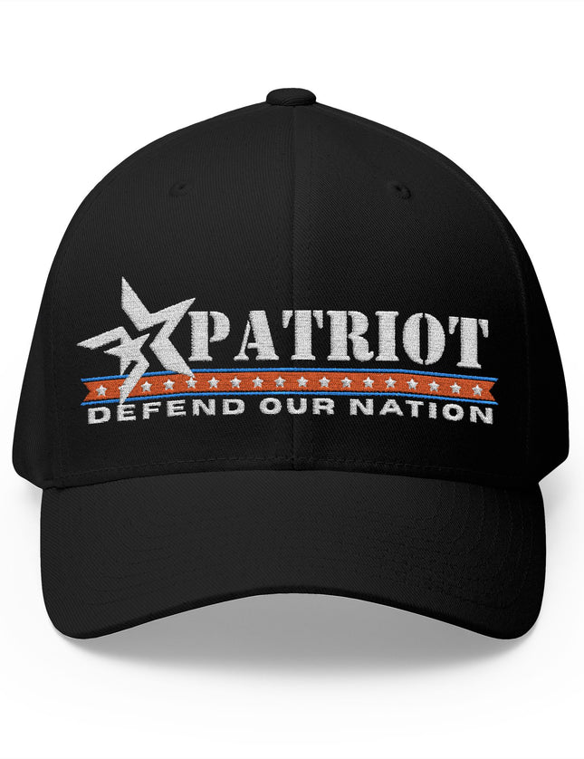 Defend our Nation Patriot Flex Fit Cap
