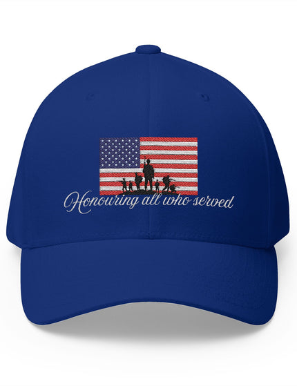 Honoring All Who Served Flex Fit Cap