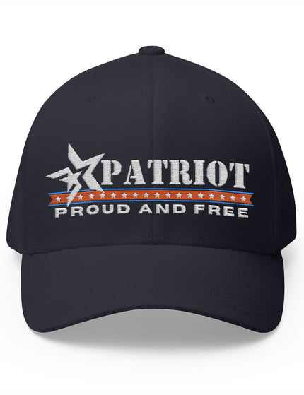 Proud and free Patriot Flex Fit Cap