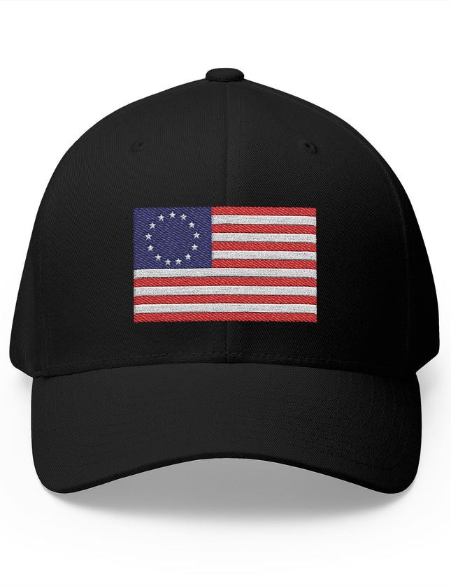 Betsy Ross Flag Flex Fit Cap