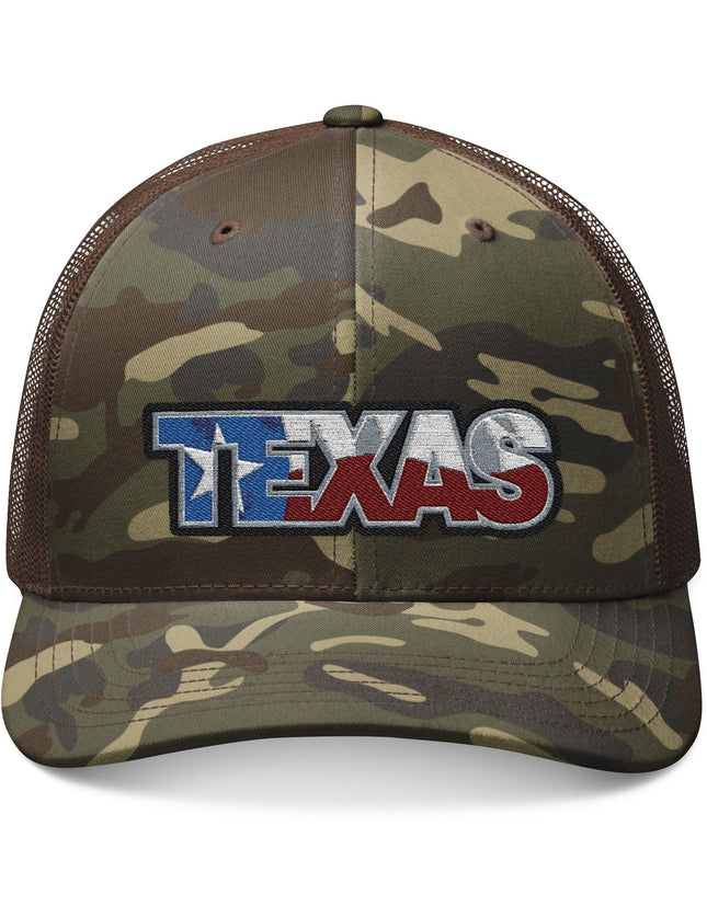 Texas Camo Trucker Cap
