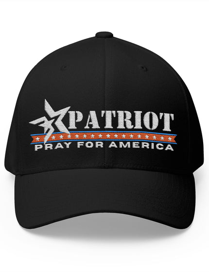 Pray For America Patriot Flex Fit Cap