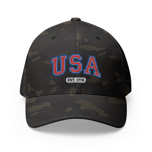 USA 1776 Flex Fit Cap