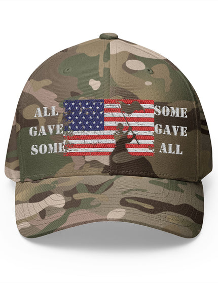 All Gave Some Some Gave All Flex Fit Cap