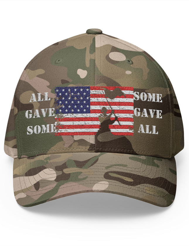 All Gave Some Some Gave All Flex Fit Cap