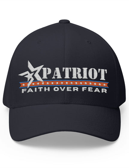 Faith over fear Patriot Flex Fit Cap