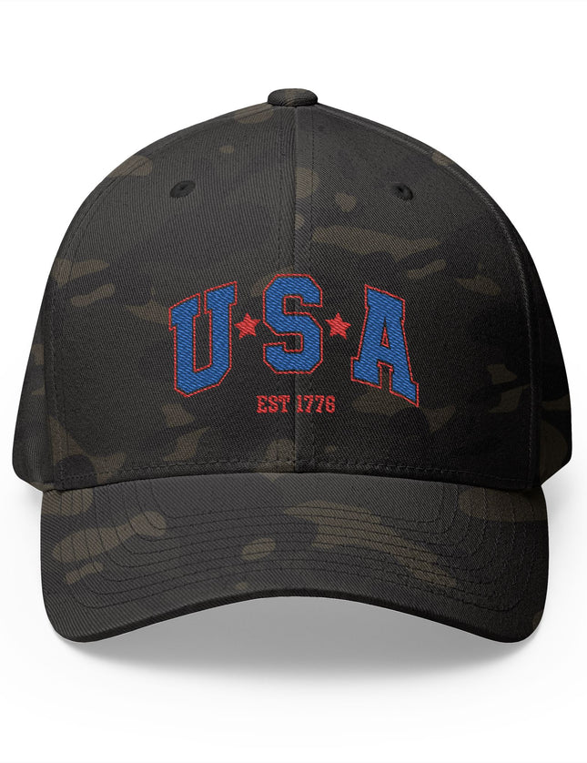 USA 1776 Flex Fit Cap