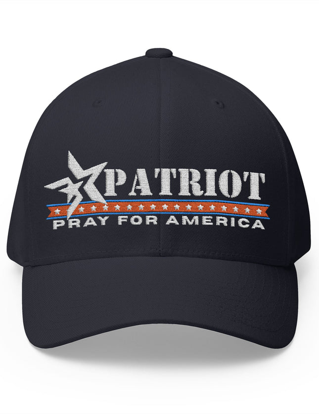 Pray For America Patriot Flex Fit Cap