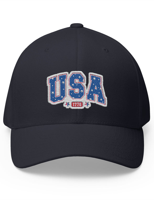 USA Star Spangled 1776 Flex Fit Cap