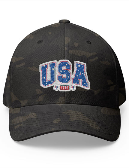 USA 1776 embroidered camo trucker hat – Patriot Trucker Caps”